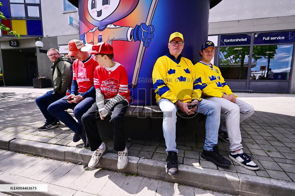 ICE HOCKEY WC BRONZE MEDAL SWEDEN-DENMARK