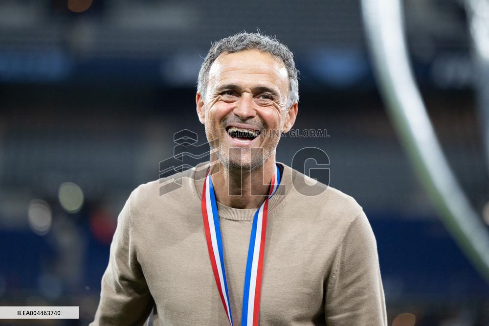 French Cup final football match PSG Stade de Reims - Saint-Denis