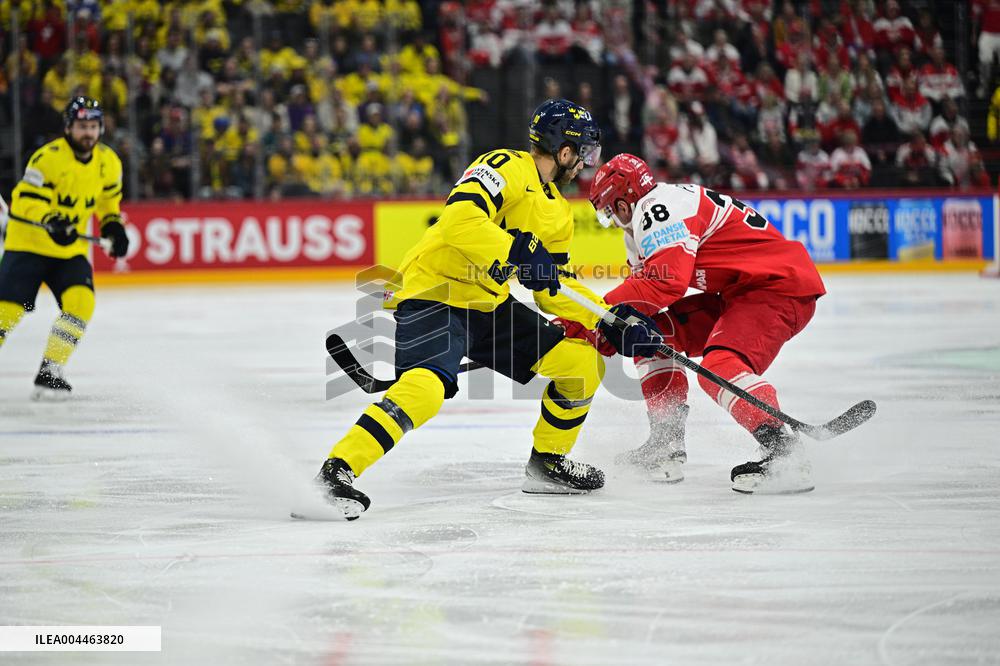 ICE HOCKEY WC BRONZE MEDAL SWEDEN-DENMARK