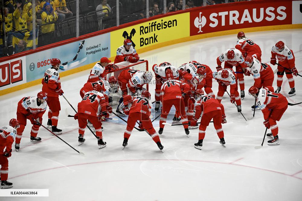 ICE HOCKEY WC BRONZE MEDAL SWEDEN-DENMARK