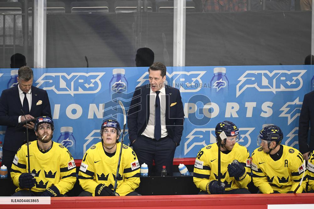 ICE HOCKEY WC BRONZE MEDAL SWEDEN-DENMARK