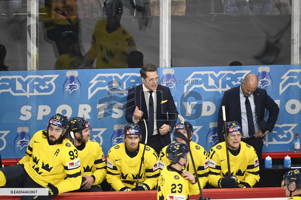 ICE HOCKEY WC BRONZE MEDAL SWEDEN-DENMARK