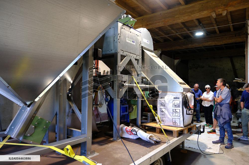 Organic Almond Tree Farm - France