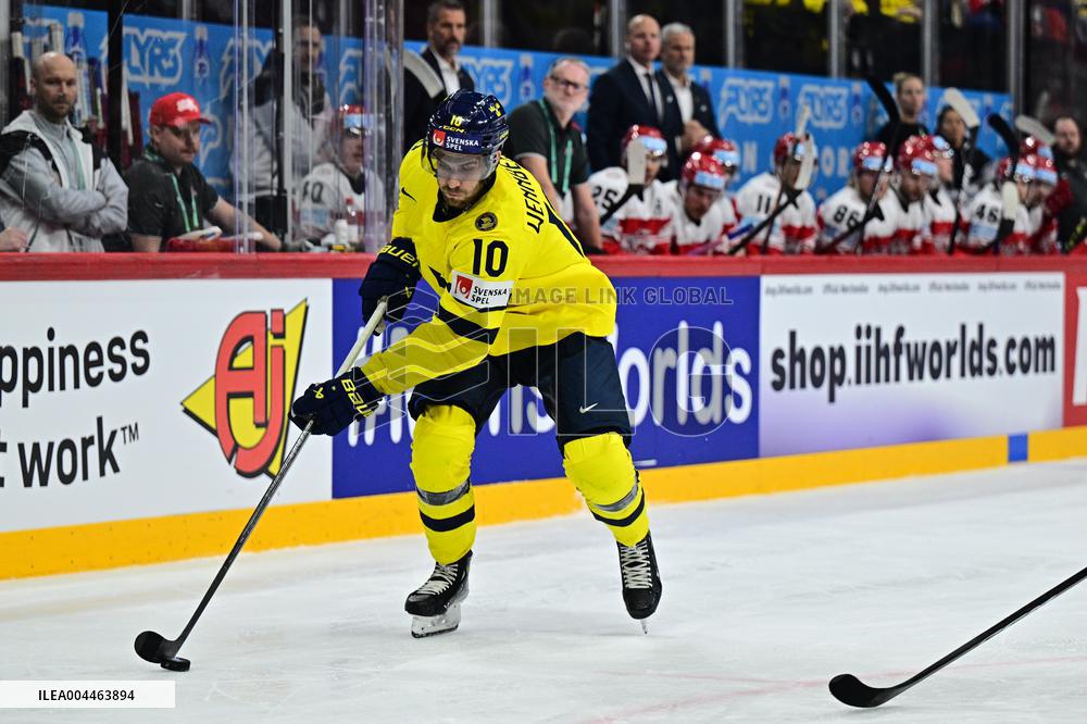 ICE HOCKEY WC BRONZE MEDAL SWEDEN-DENMARK