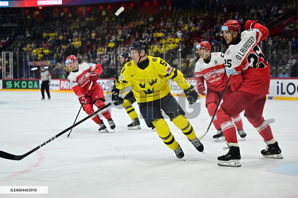 ICE HOCKEY WC BRONZE MEDAL SWEDEN-DENMARK
