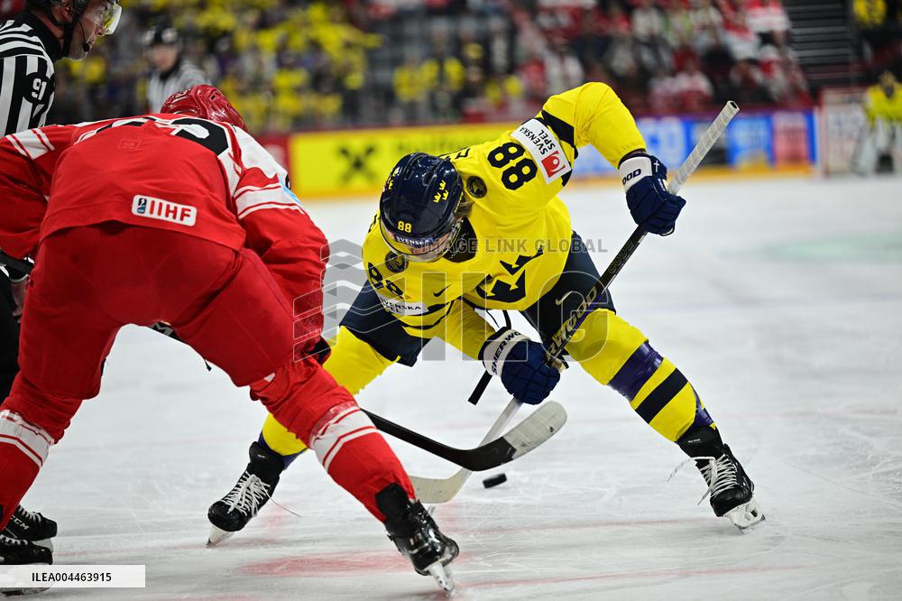 ICE HOCKEY WC BRONZE MEDAL SWEDEN-DENMARK