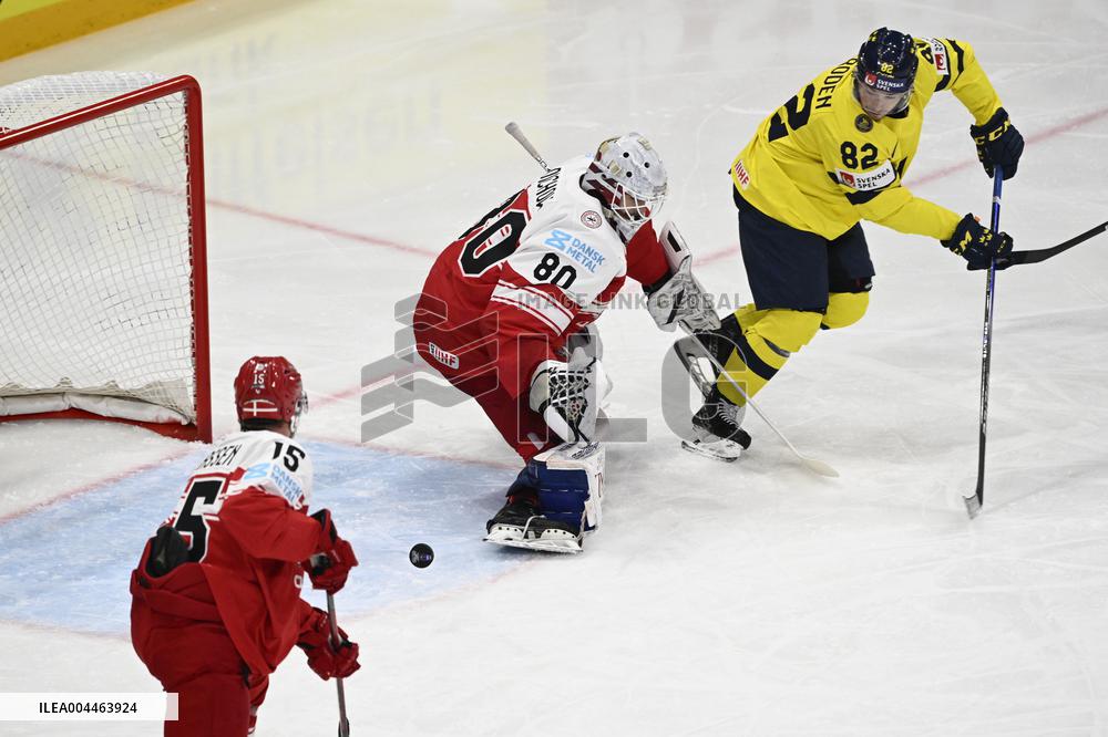 ICE HOCKEY WC BRONZE MEDAL SWEDEN-DENMARK