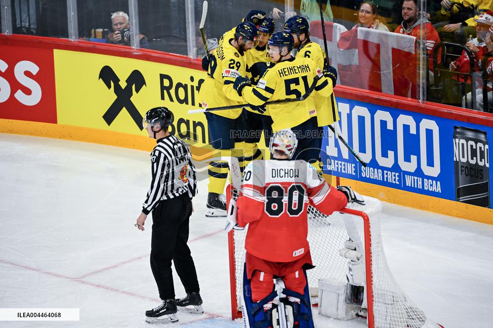 ICE HOCKEY WC BRONZE MEDAL SWEDEN-DENMARK