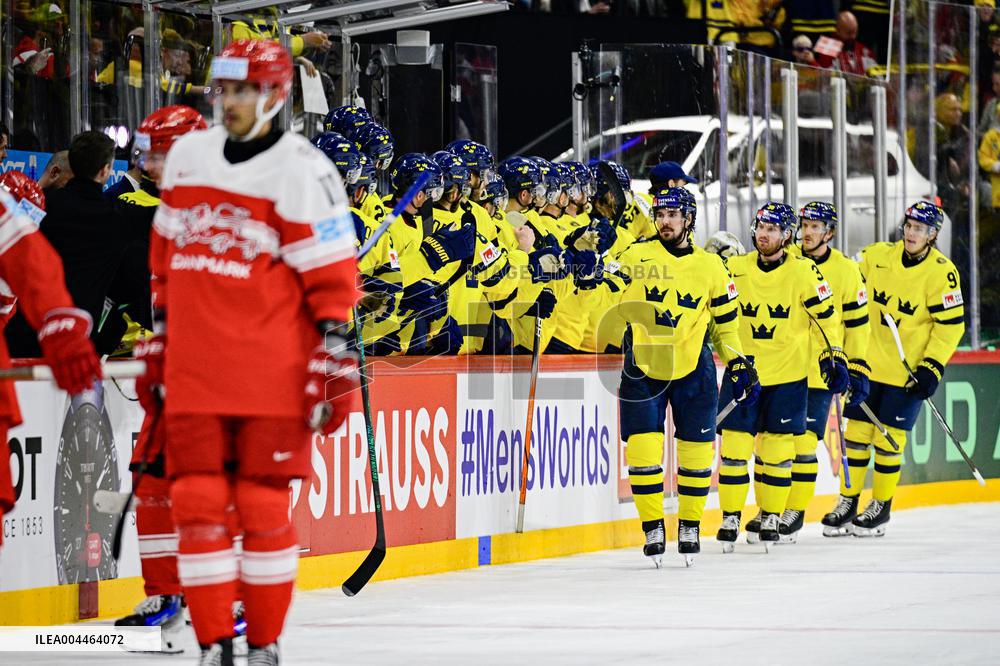 ICE HOCKEY WC BRONZE MEDAL SWEDEN-DENMARK