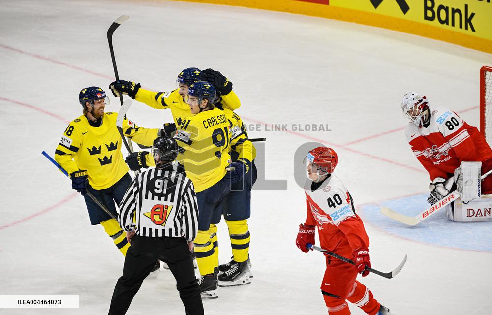 ICE HOCKEY WC BRONZE MEDAL SWEDEN-DENMARK