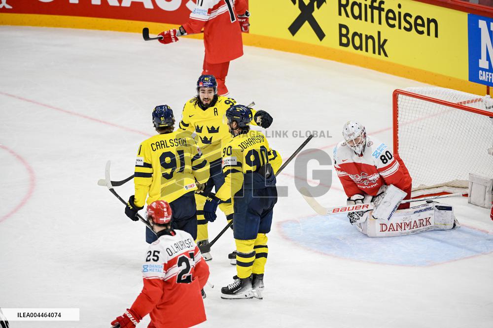 ICE HOCKEY WC BRONZE MEDAL SWEDEN-DENMARK