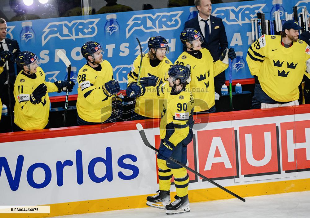 ICE HOCKEY WC BRONZE MEDAL SWEDEN-DENMARK