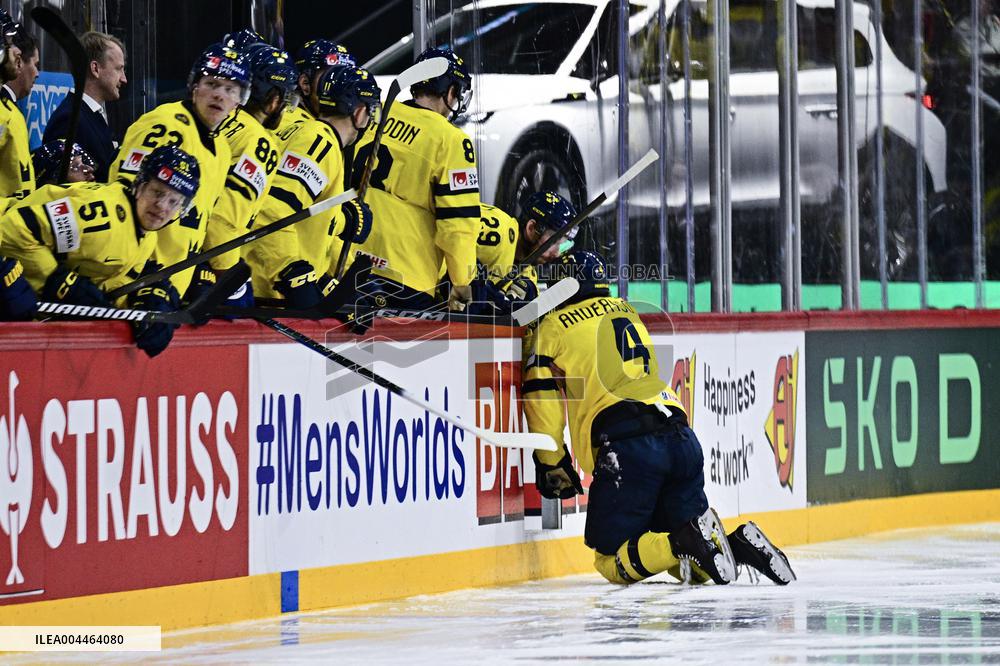 ICE HOCKEY WC BRONZE MEDAL SWEDEN-DENMARK