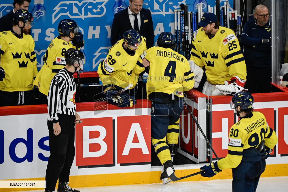 ICE HOCKEY WC BRONZE MEDAL SWEDEN-DENMARK