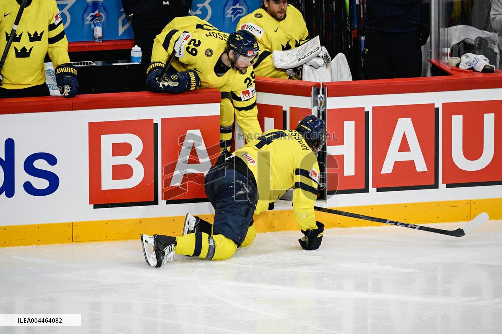 ICE HOCKEY WC BRONZE MEDAL SWEDEN-DENMARK