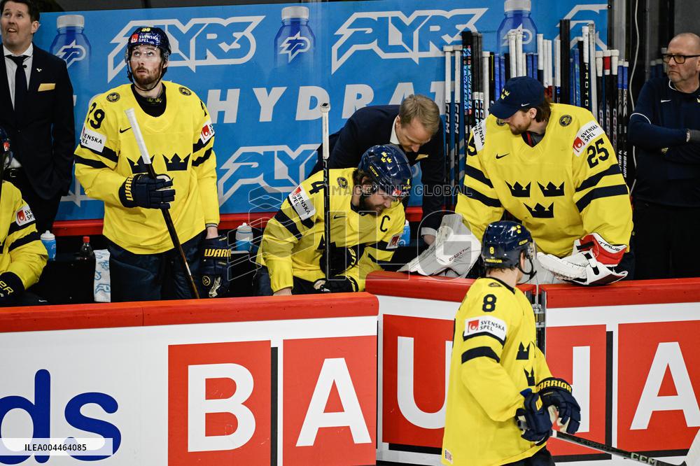 ICE HOCKEY WC BRONZE MEDAL SWEDEN-DENMARK