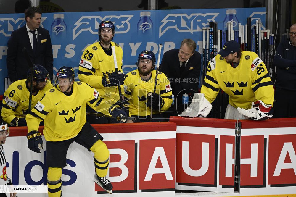 ICE HOCKEY WC BRONZE MEDAL SWEDEN-DENMARK