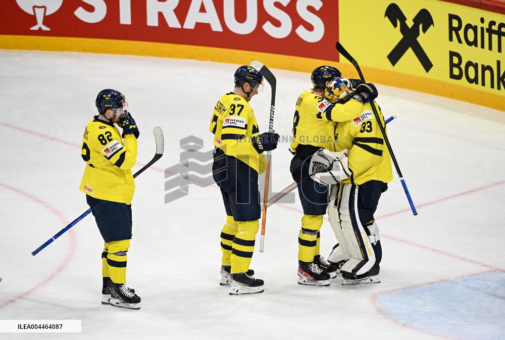 ICE HOCKEY WC BRONZE MEDAL SWEDEN-DENMARK