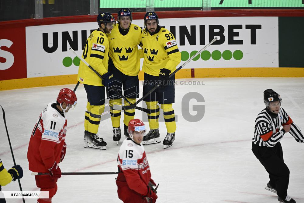 ICE HOCKEY WC BRONZE MEDAL SWEDEN-DENMARK