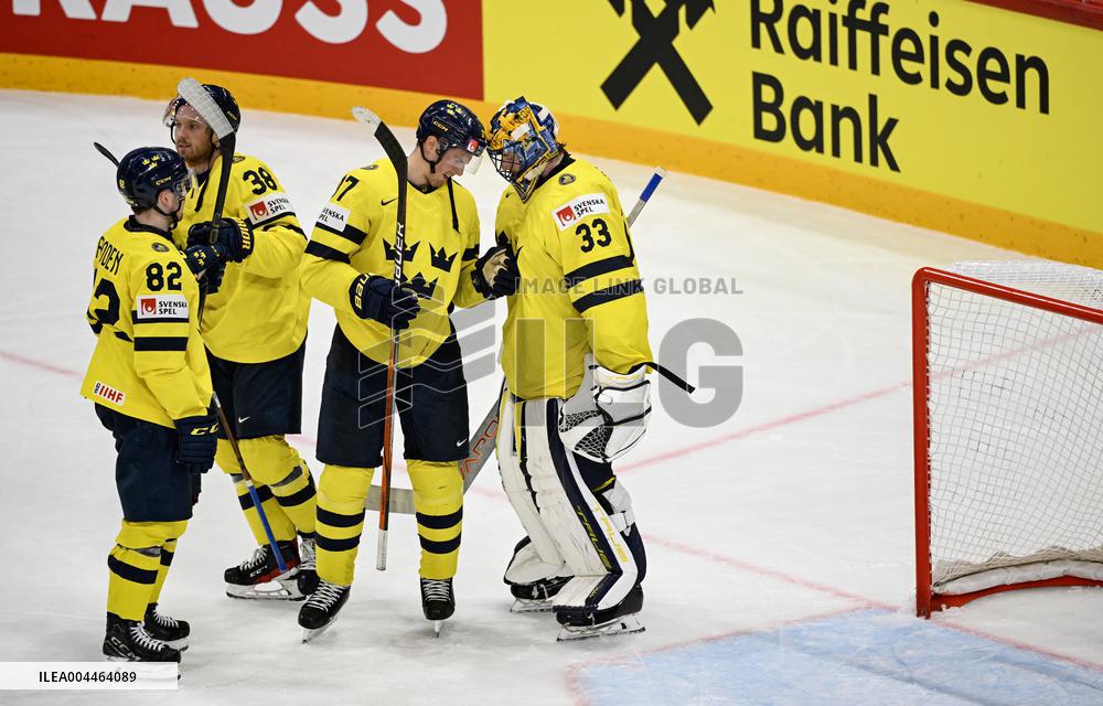 ICE HOCKEY WC BRONZE MEDAL SWEDEN-DENMARK