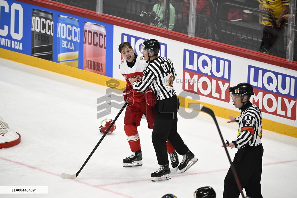 ICE HOCKEY WC BRONZE MEDAL SWEDEN-DENMARK