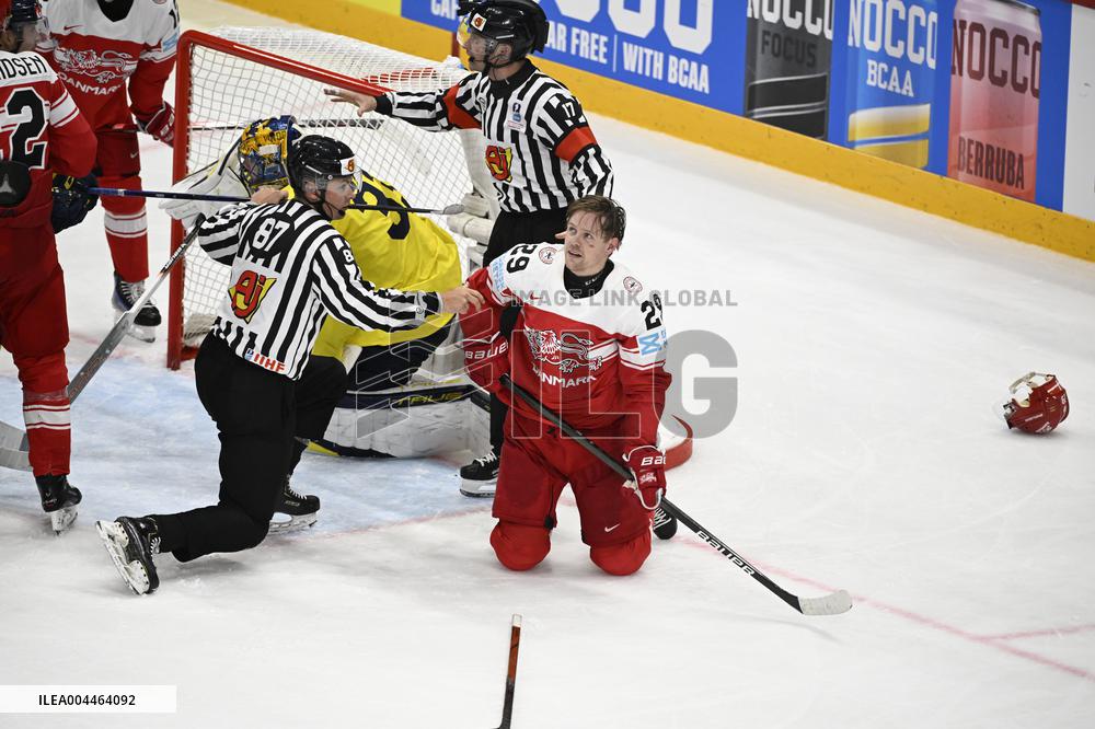 ICE HOCKEY WC BRONZE MEDAL SWEDEN-DENMARK