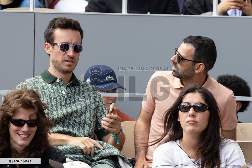 2025 French Open - Celebritie In Stand - Day 1 NB