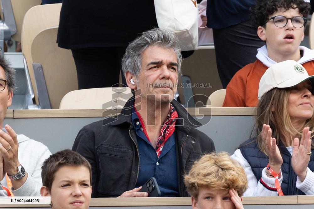 2025 French Open - Celebritie In Stand - Day 1 NB