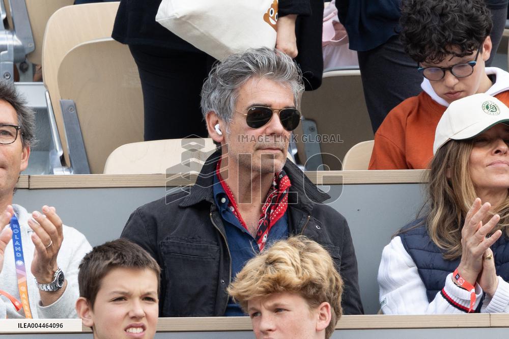2025 French Open - Celebritie In Stand - Day 1 NB
