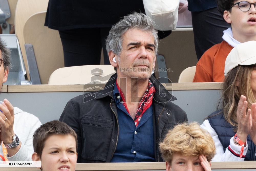 2025 French Open - Celebritie In Stand - Day 1 NB