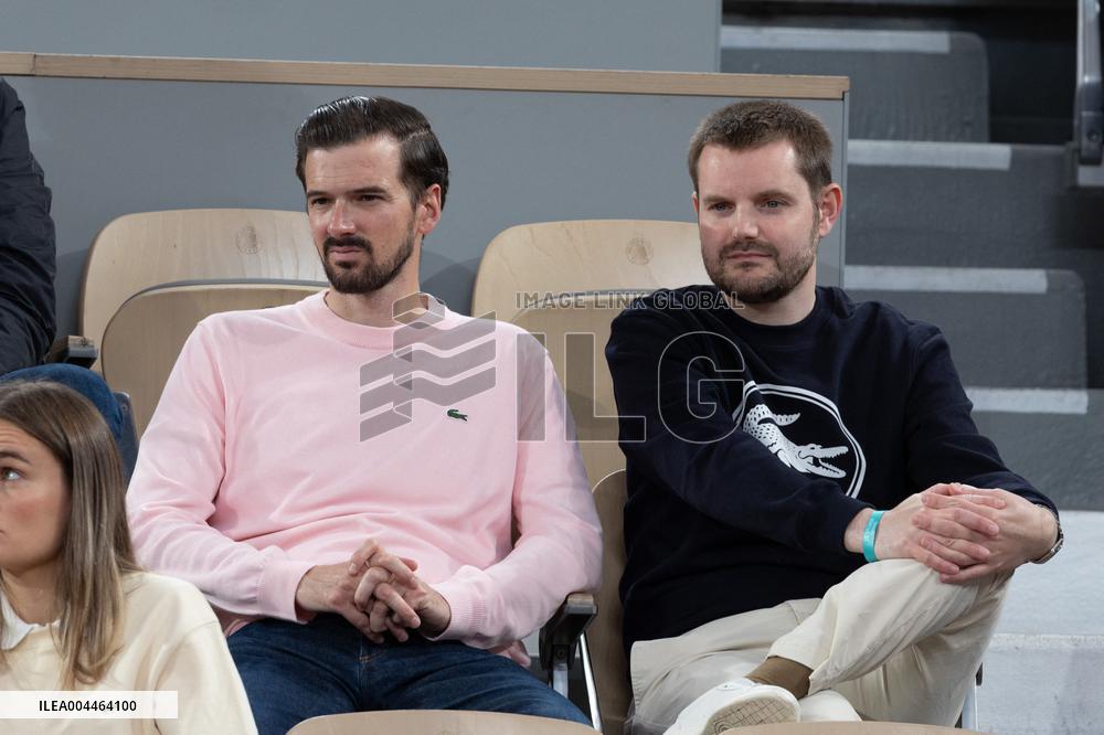 2025 French Open - Celebritie In Stand - Day 1 NB