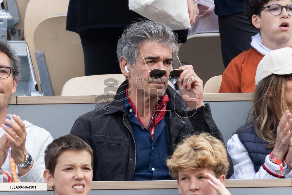 2025 French Open - Celebritie In Stand - Day 1 NB