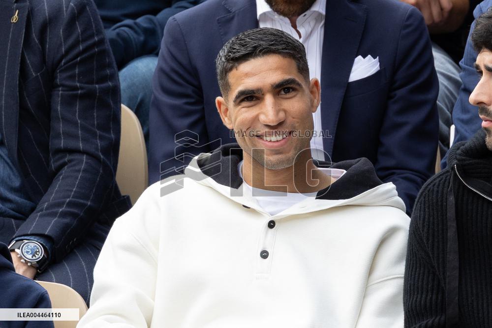 2025 French Open - Celebritie In Stand - Day 1 NB