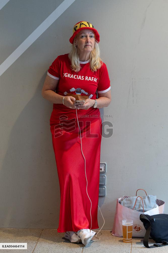 2025 French Open - Celebritie In Stand - Day 1 NB