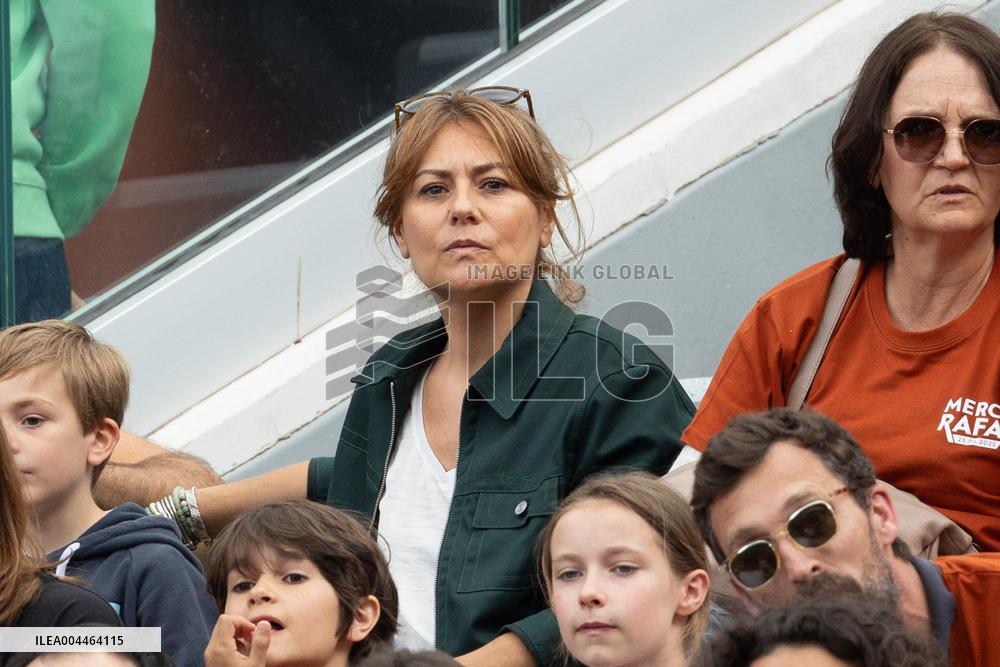 2025 French Open - Celebritie In Stand - Day 1 NB