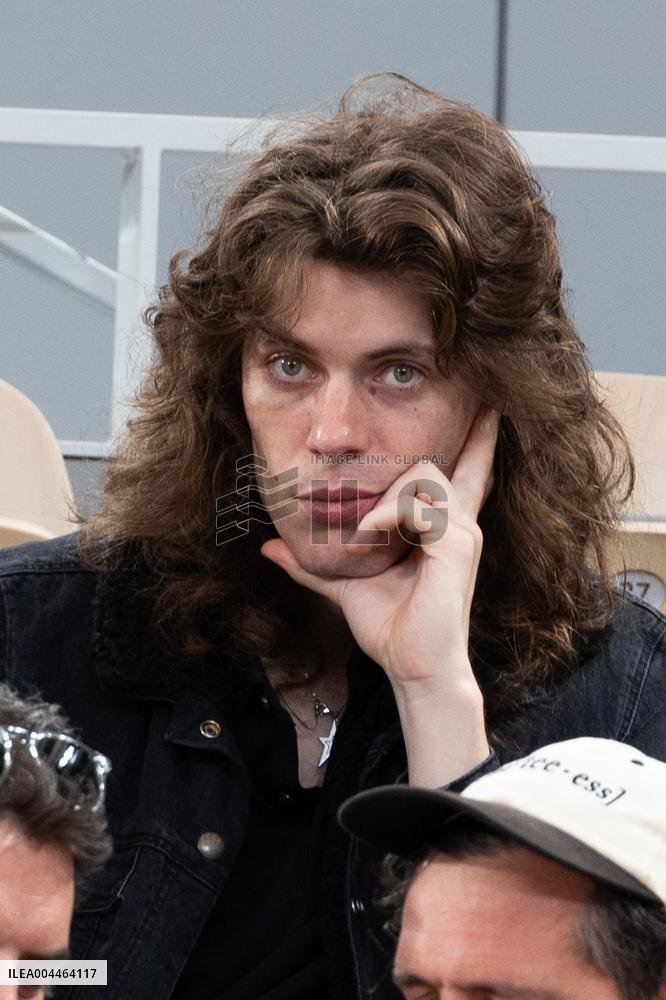 2025 French Open - Celebritie In Stand - Day 1 NB