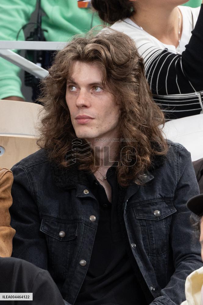 2025 French Open - Celebritie In Stand - Day 1 NB