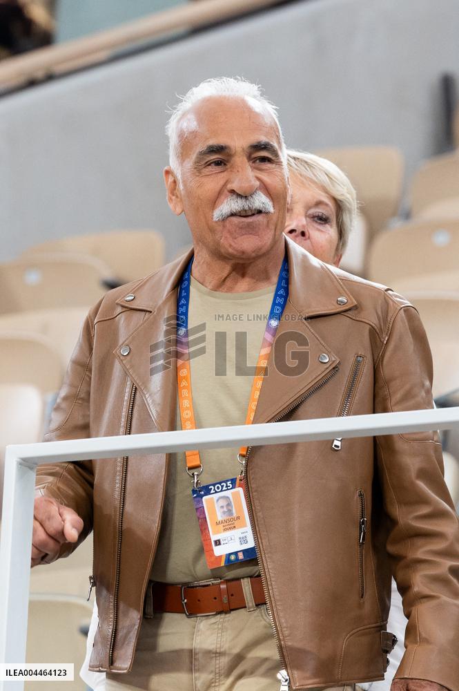 2025 French Open - Celebritie In Stand - Day 1 NB