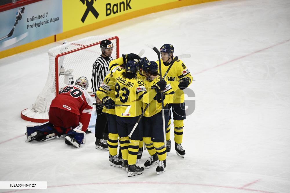 ICE HOCKEY WC BRONZE MEDAL SWEDEN-DENMARK