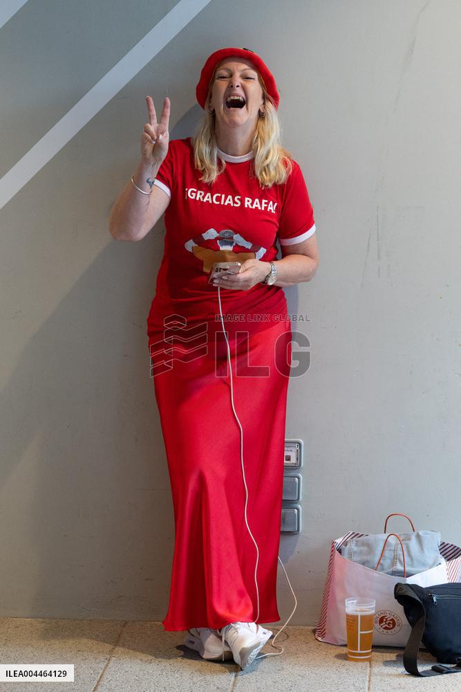 2025 French Open - Celebritie In Stand - Day 1 NB