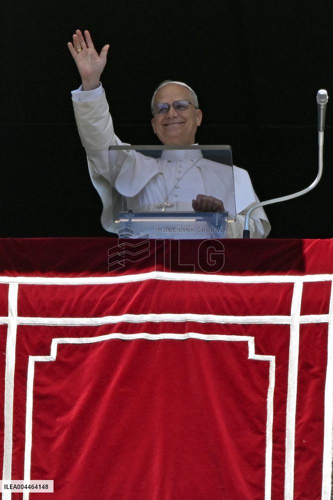 Pope Leo XIV Delivers His Blessing To The Faithful - Vatican