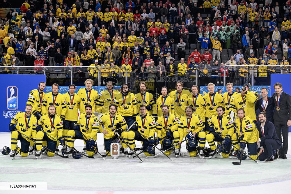 ICE HOCKEY WC BRONZE MEDAL SWEDEN-DENMARK