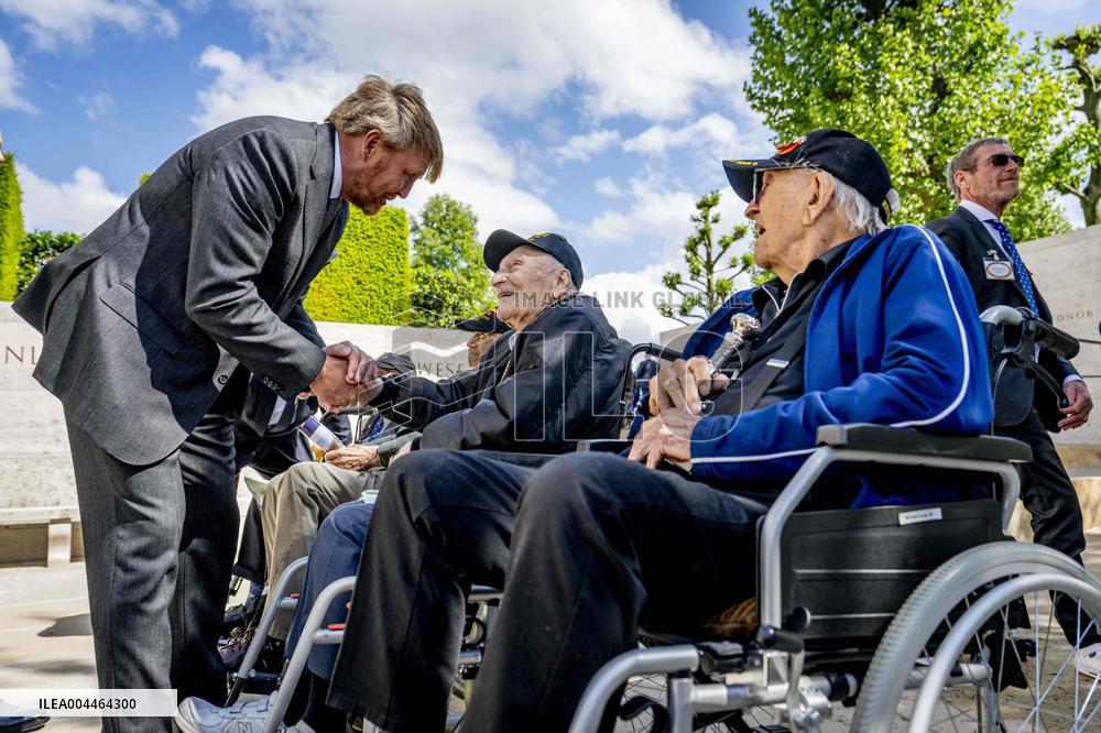 King Willem-Alexander At Memorial Day - Margraten