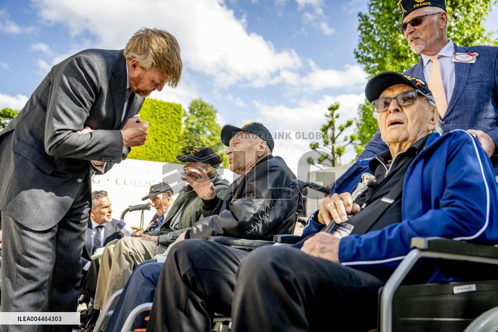 King Willem-Alexander At Memorial Day - Margraten