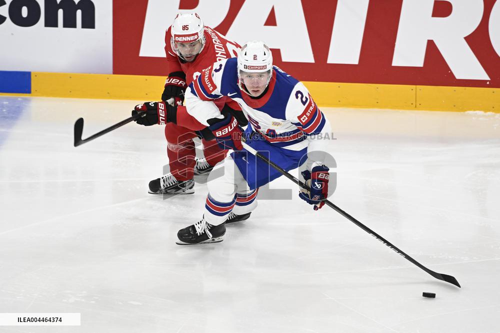 ICE HOCKEY WC GOLD MEDAL GAME SWITZERLAND-USA