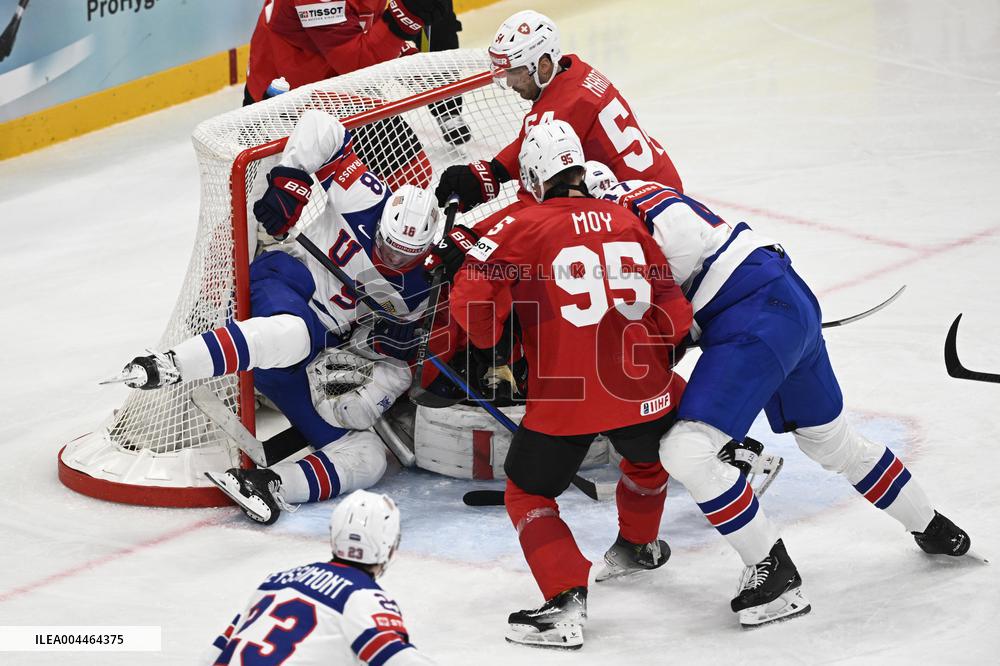 ICE HOCKEY WC GOLD MEDAL GAME SWITZERLAND-USA