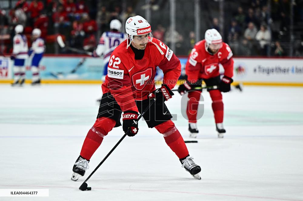 ICE HOCKEY WC GOLD MEDAL GAME SWITZERLAND-USA