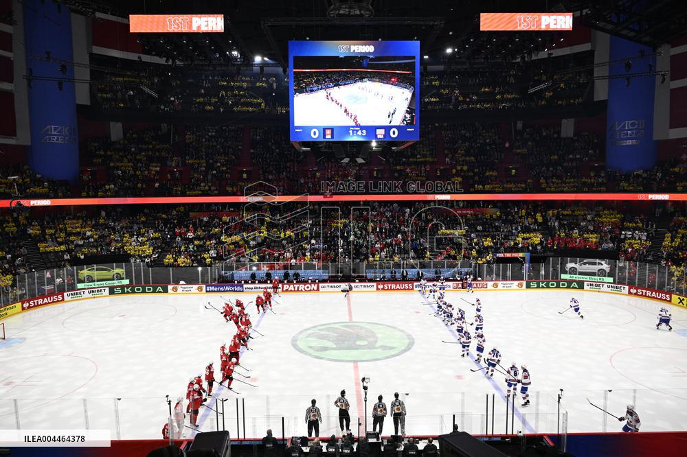 ICE HOCKEY WC GOLD MEDAL GAME SWITZERLAND-USA