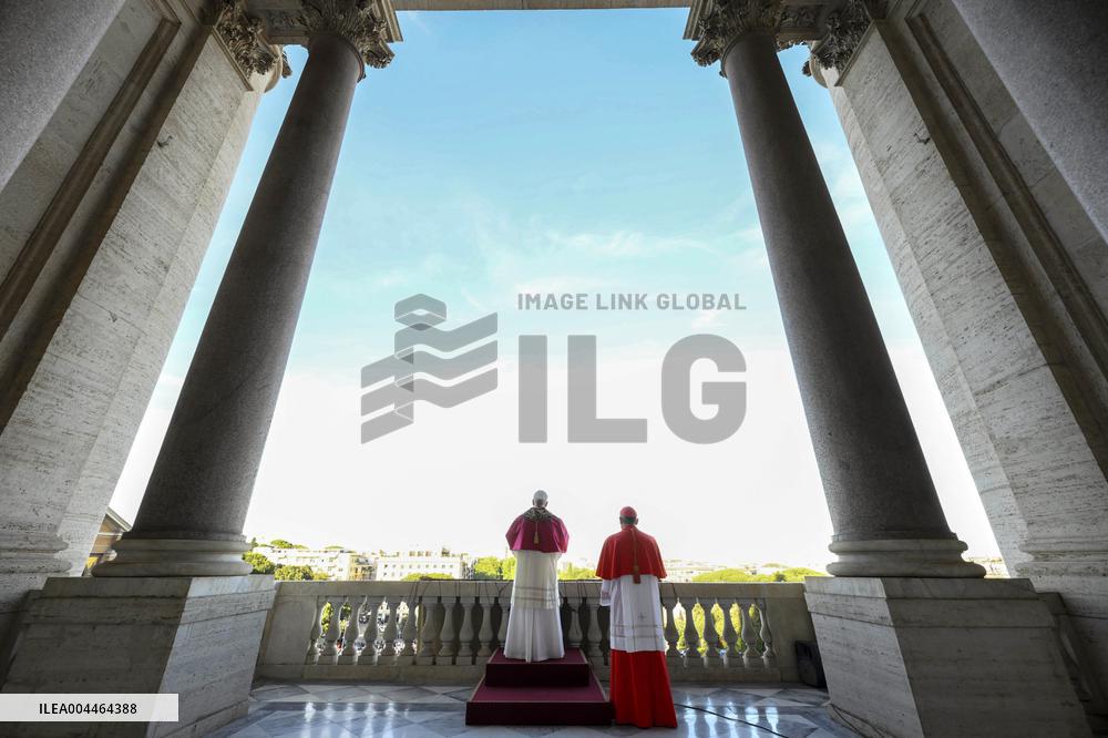 Pope Leo XIV Leads Mass At St. John Lateran Basilica - Rome