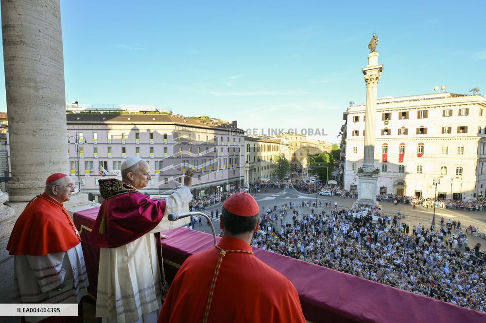 Pope Leo XIV Visits Basilica of St. Mary Major - Rome